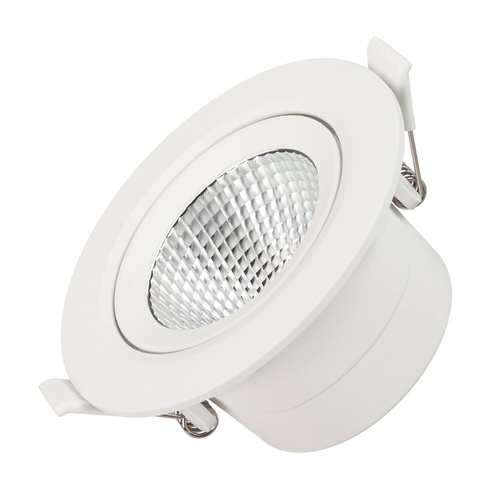 Светильник LTD-POLAR-TURN-R105-10W Warm3000 (WH, 36 deg, 230V) (Arlight, IP20 Пластик, 3 года)