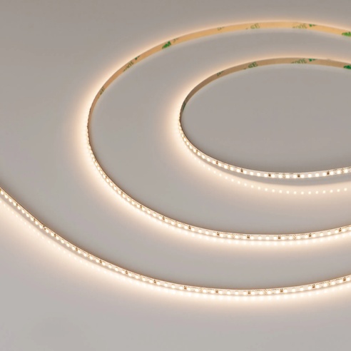 Лента светодиодная MICROLED-M240-4mm 24V Warm3000 (8 W/m, IP20, 2216, 5m) (Arlight, 130 лм/Вт)