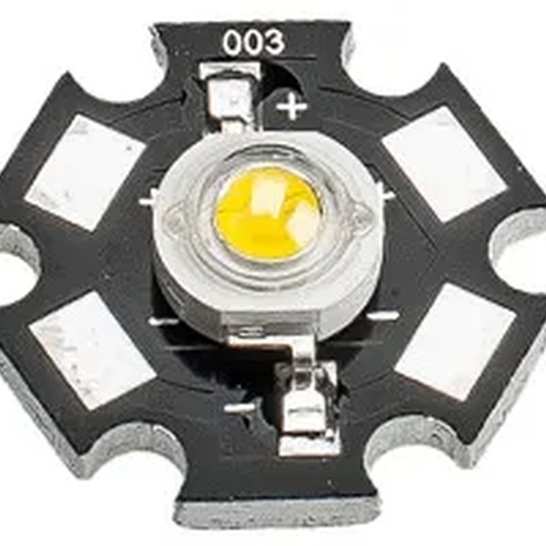 Мощный светодиод ES-STAR-3W White 220Lm 6000K (ANR, STAR type)