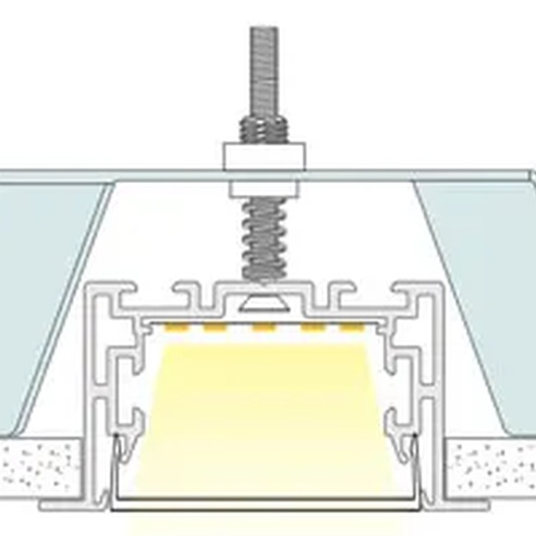 Держатель S2-LINIA55-F Set (Arlight, Металл)