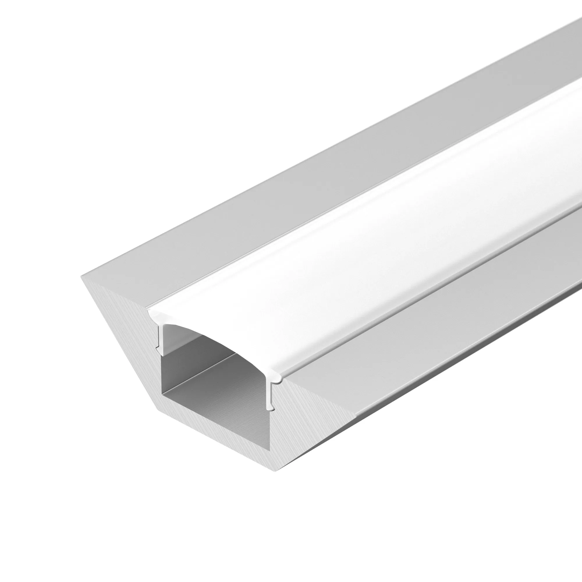 Профиль с экраном ALU-CORNER-2000 ANOD+FROST (Arlight, Алюминий) - изображение товара