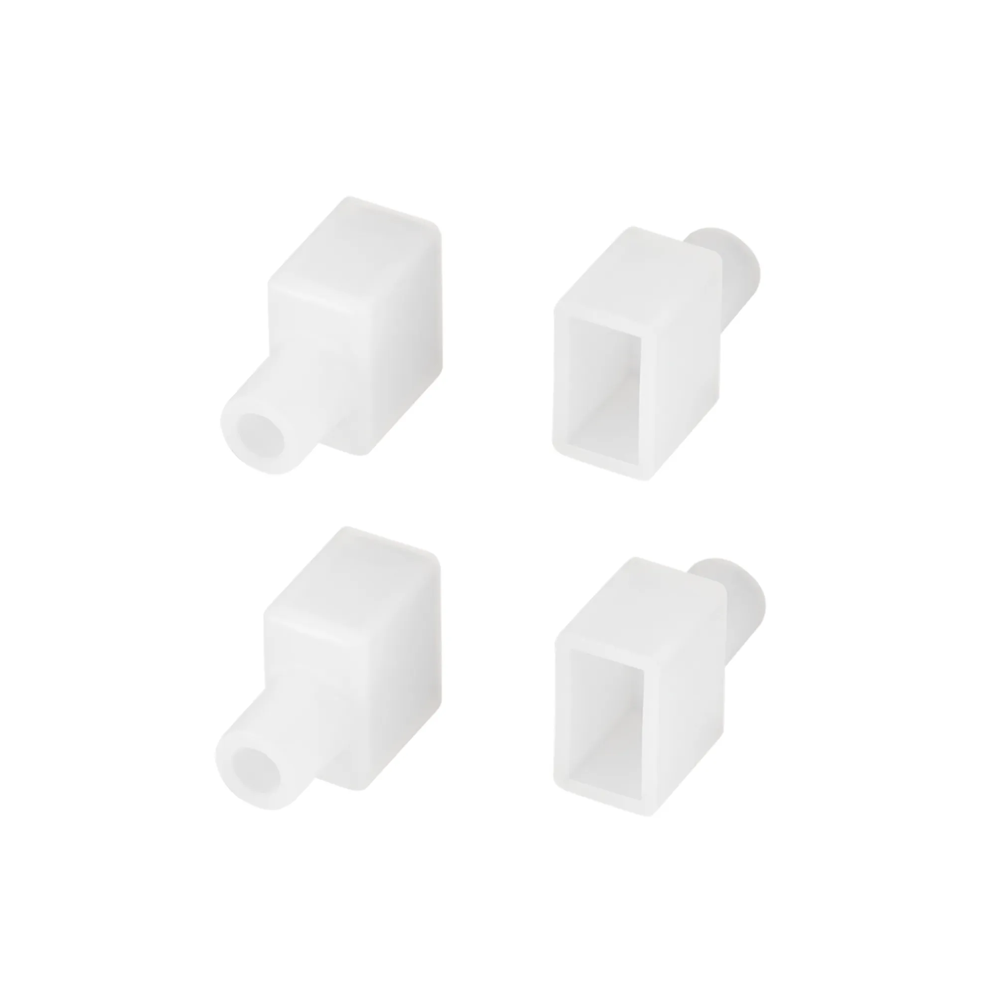 Заглушка WPH-FLEX-0613-SIDE WHITE с отверстием (Arlight, Силикон) - изображение товара