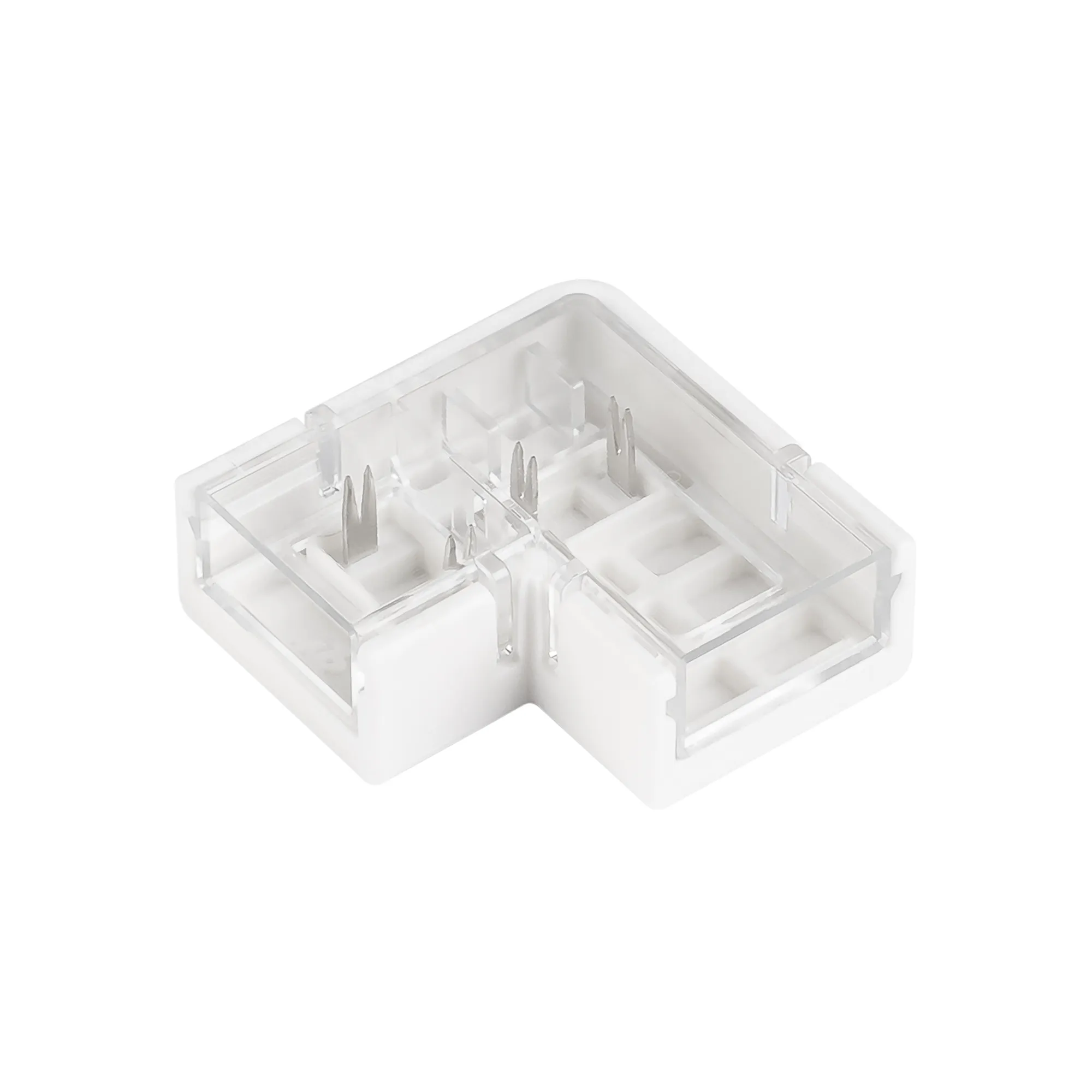 Коннектор угловой COB-MONO-8mm-2pin-STS-IP68 (Arlight, Прозрачный) - изображение товара