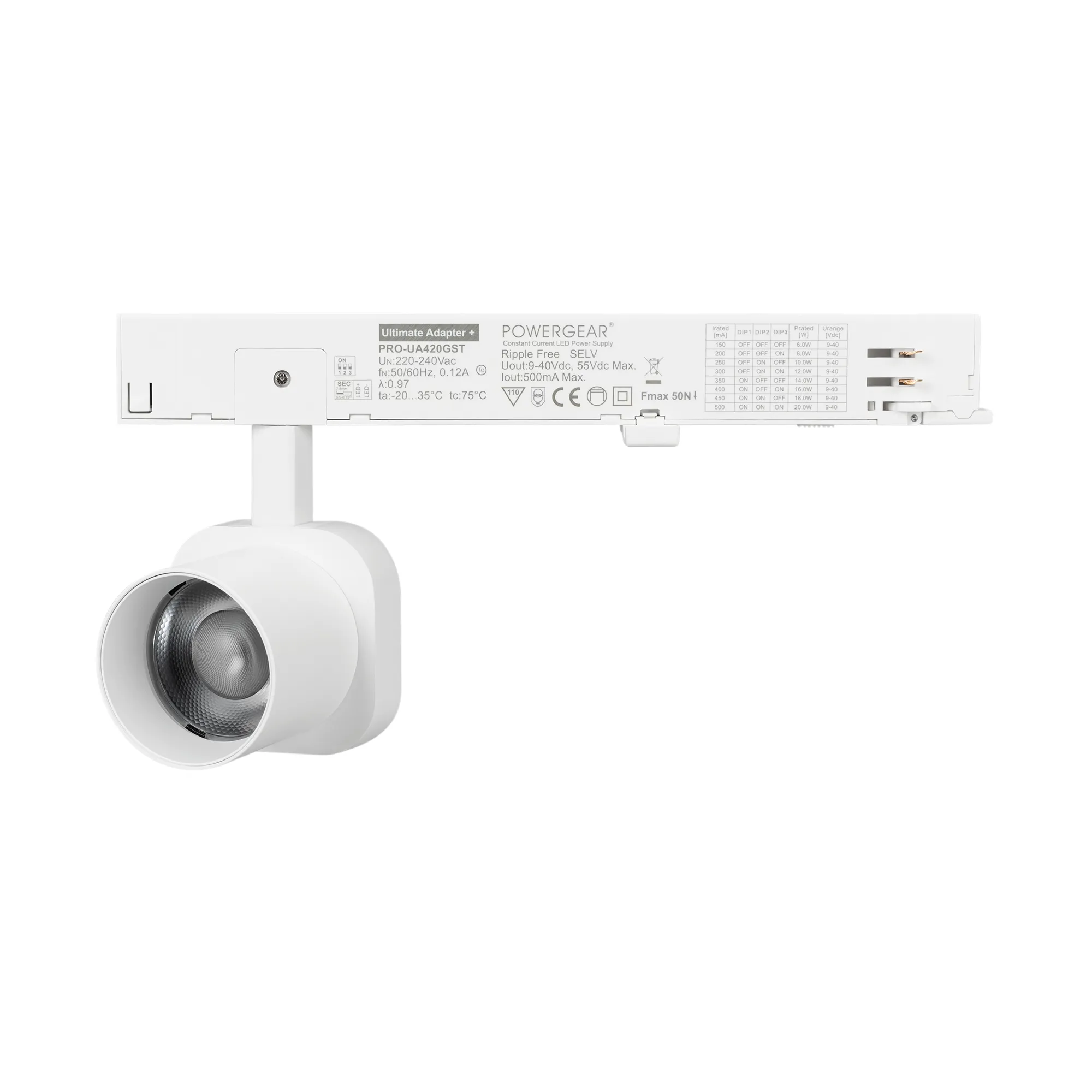 Светильник LGD-DIAFILM-4TR-R60-10W Warm2700 (WH, 20 deg, 230V) (Arlight, IP20 Металл, 5 лет)