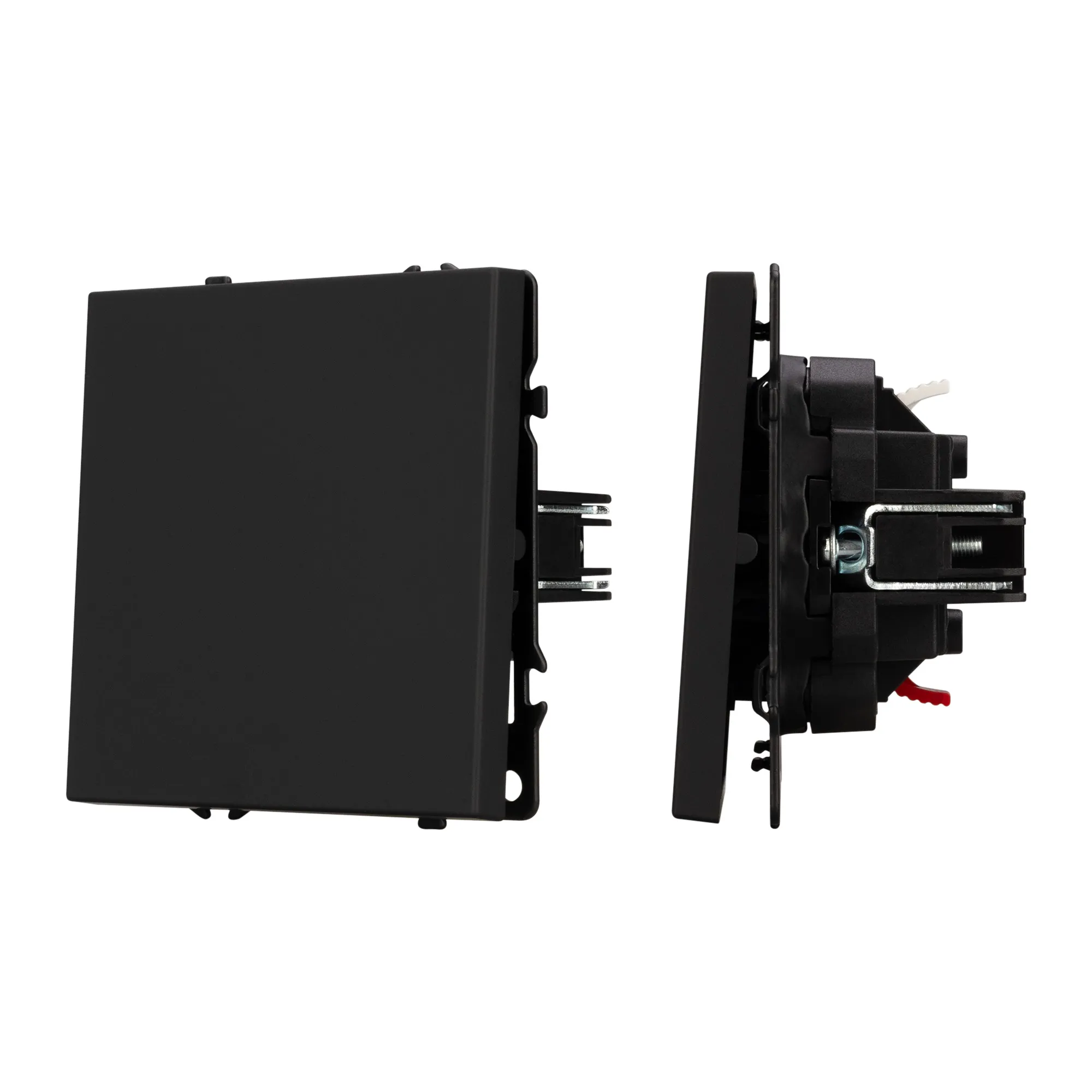 Механизм выключателя одноклавишный непроходной SWT-NOBE-MK01-SFPL-BK (230V, 10A) (Arlight, -) - изображение товара