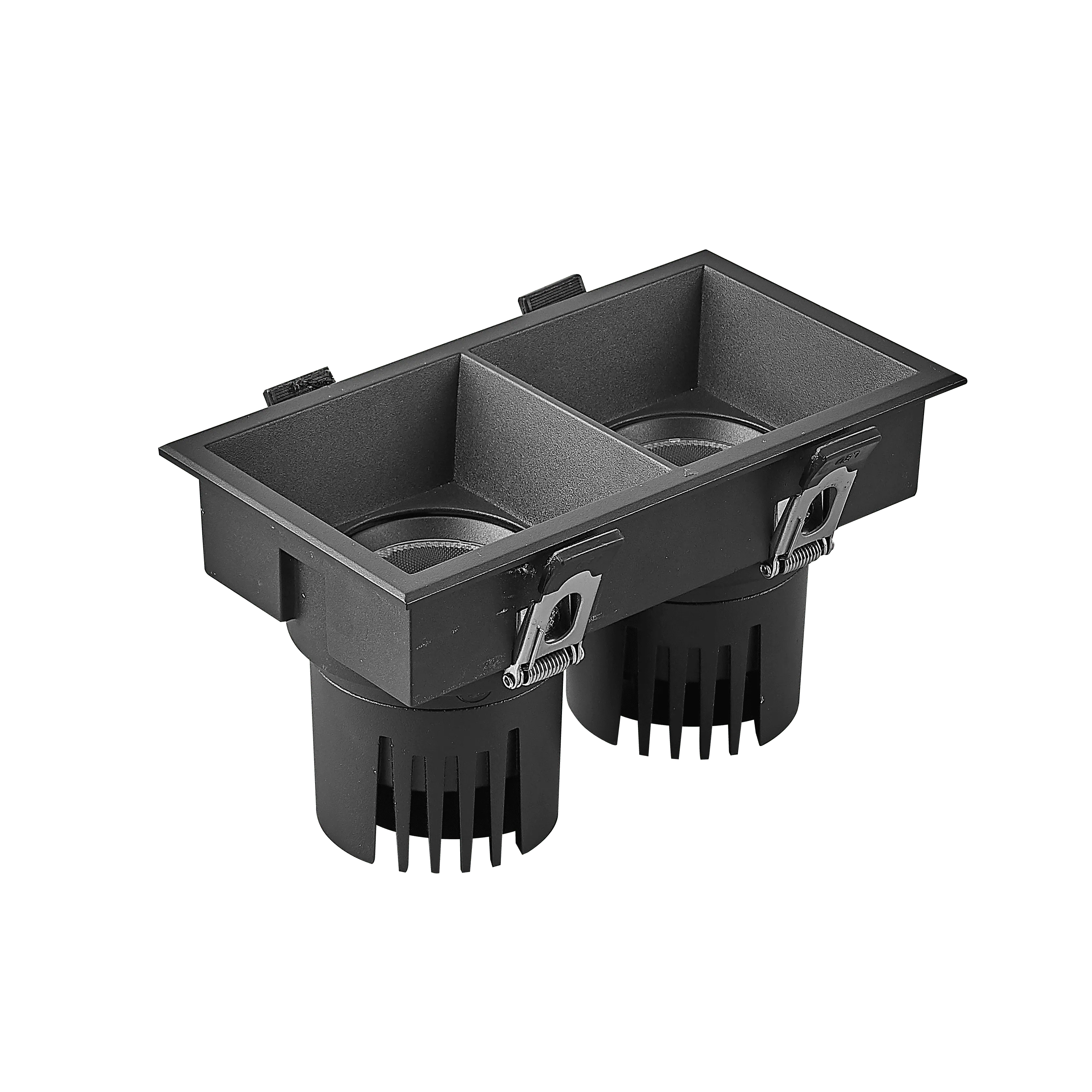 Светильник MS-FLOW-BUILT-S157x85-2x6W Day4000 (BK, 55 deg, 230V) (Arlight, IP20 Металл, 5 лет)