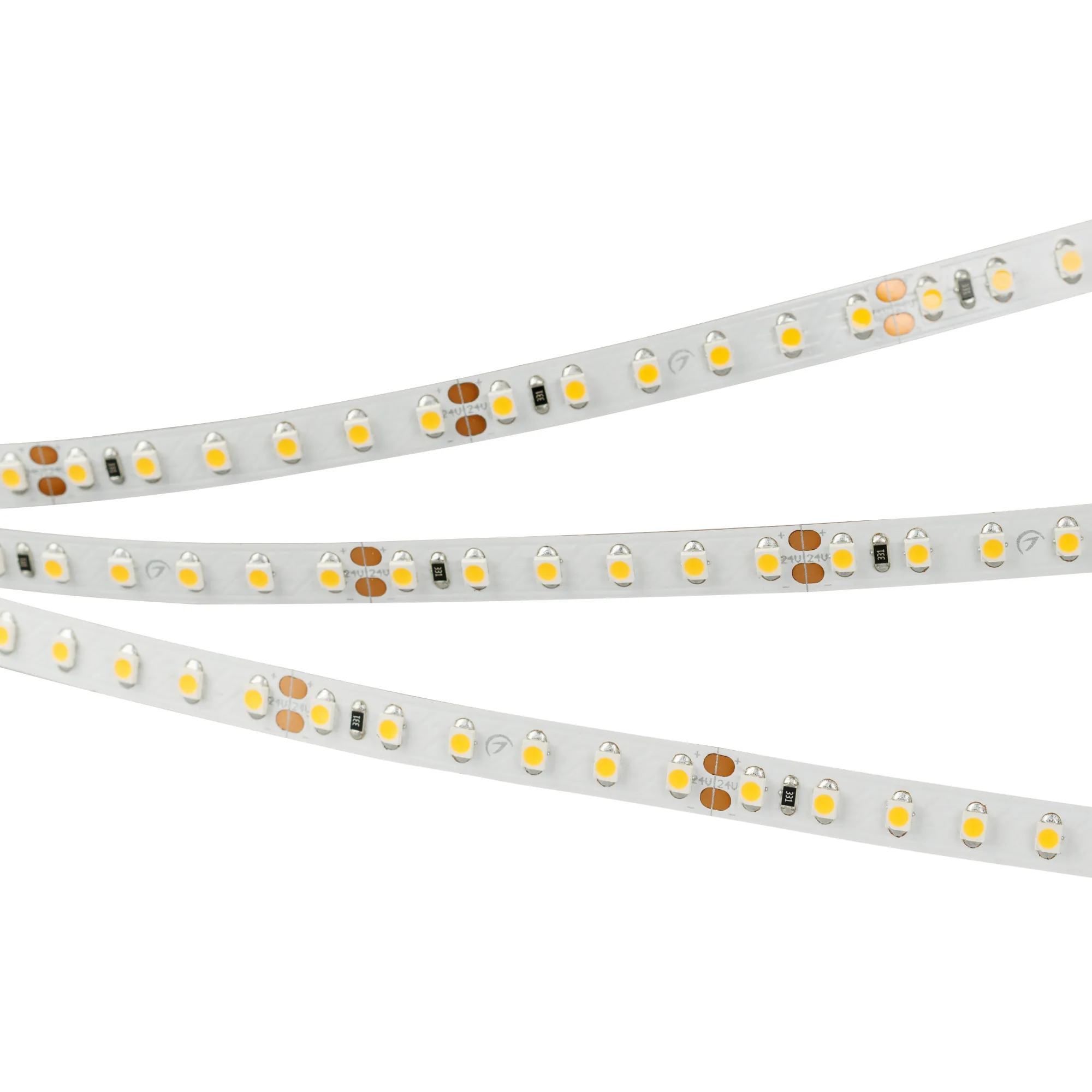 Лента светодиодная RT 2-5000-50m 24V White6000 2x (3528, 120 LED/m, LUX) (Arlight, 9.6 Вт/м, IP20)