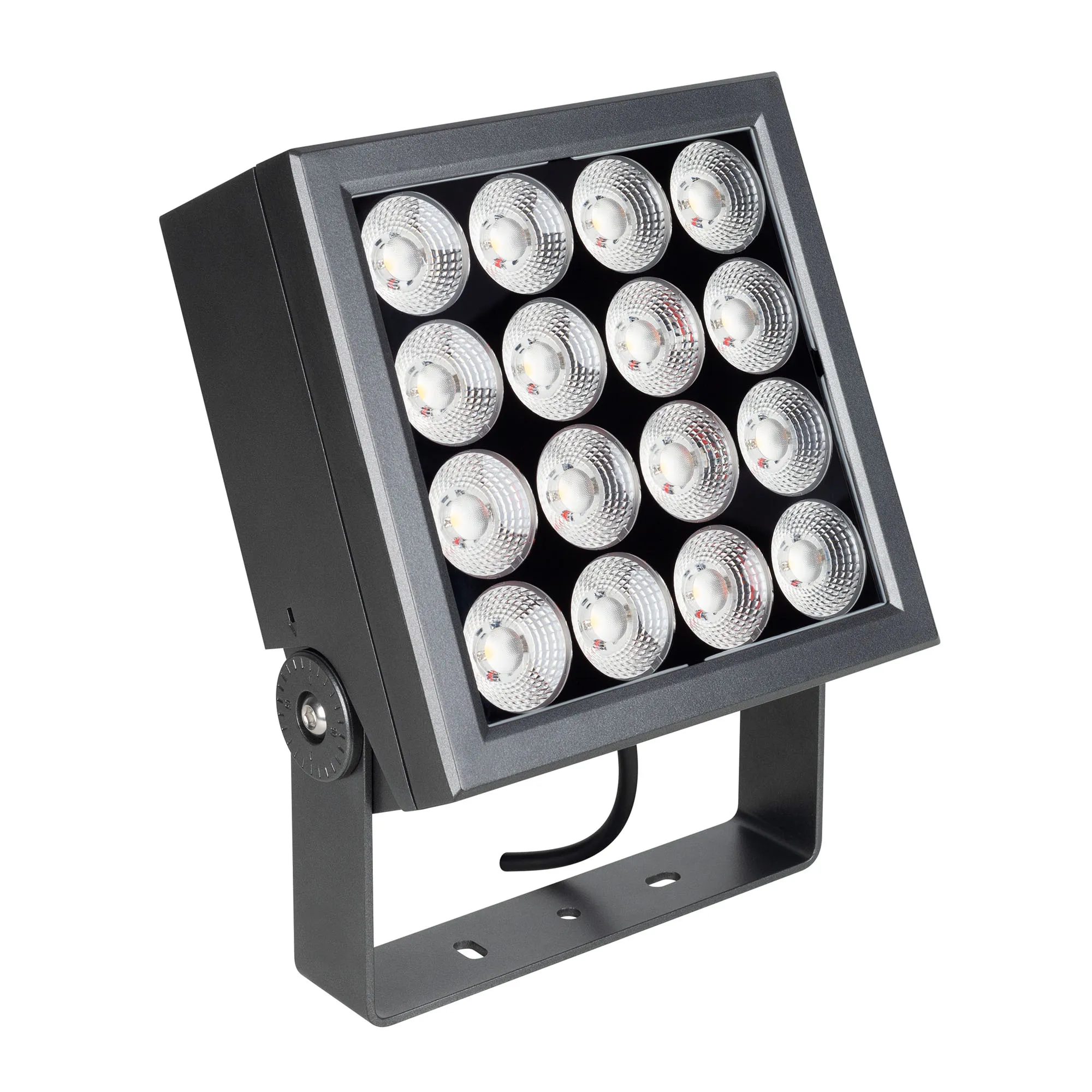 Светильник ALT-BLOCK-S220x220-50W Warm3000 (GR, 36 deg, 230V) (Arlight, IP66 Металл, 3 года)