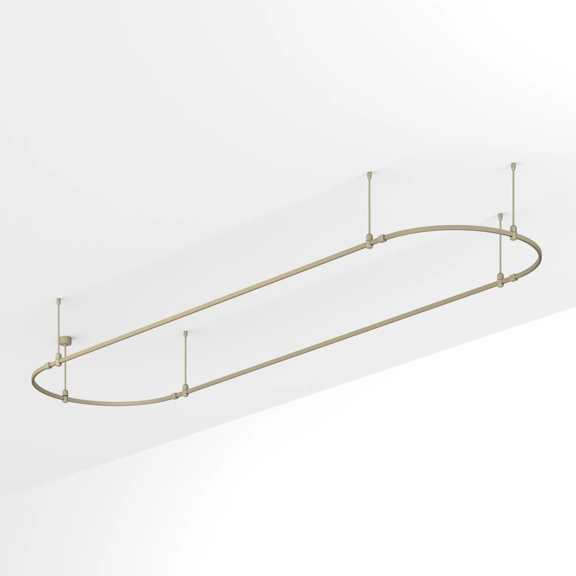 Трек ART-APRIORI-OVAL-ROD-400-4000x1000 (OG) (Arlight, IP20 Металл, 3 года) - изображение товара